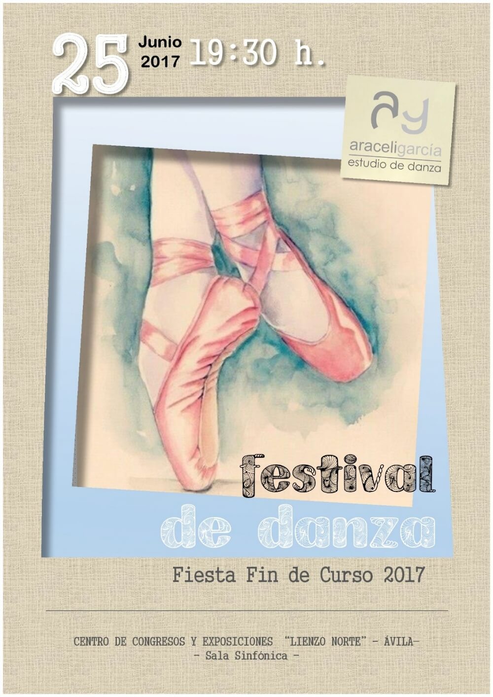 Festival de danza de fin de Curso Araceli García