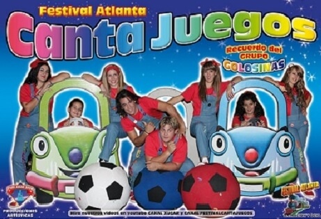 CANTA JUEGOS, grupo golosina