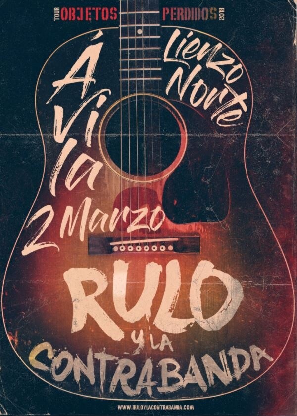 Rulo y La Contrabanda ,Tour Objetos Perdidos