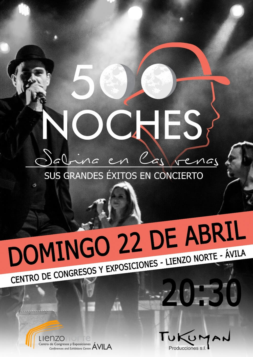 Tributo a Joaquín Sabina: 500 noches Sabina en las venas