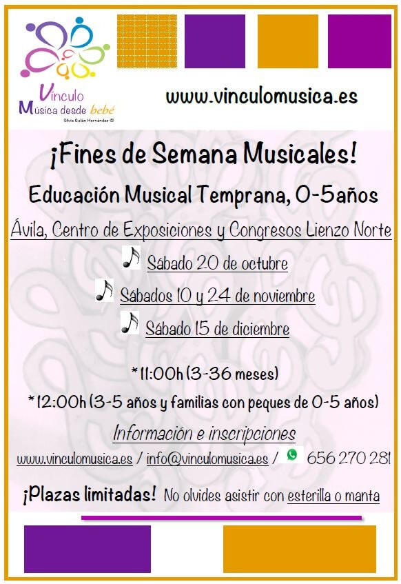 Fines de semana musicales