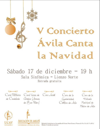 Concierto Ávila canta a la Navidad